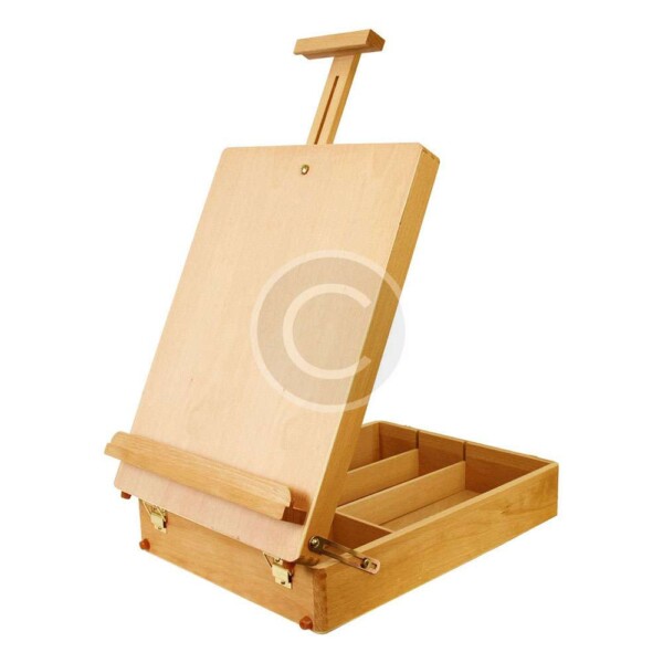 Adjustable Wood Table Sketchbox Easel